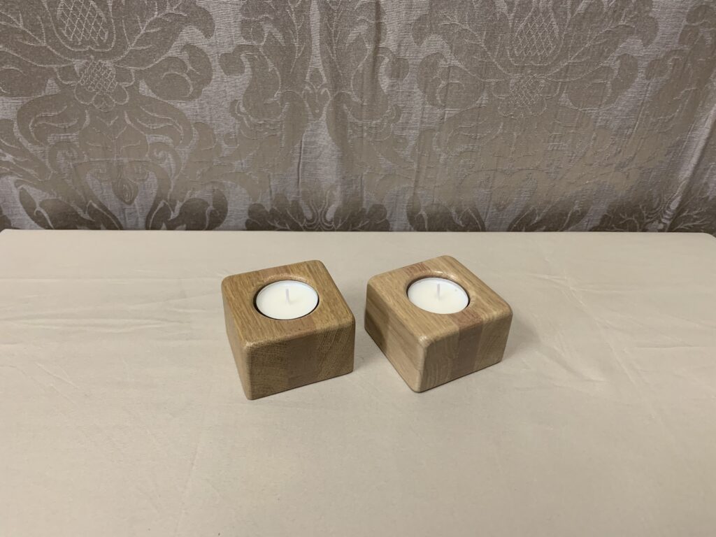 Madal küünlajalg ühele küünlale